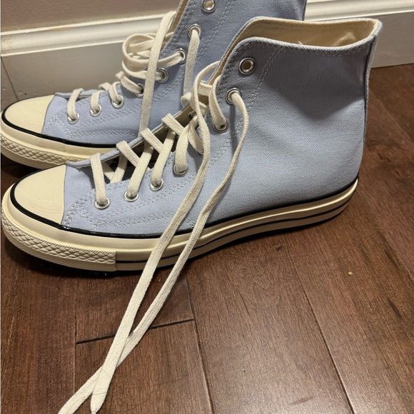 Baby Blue Chuck 70s Vintage Canvas Sneakers - Picture 6 of 8